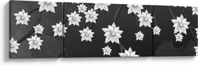 Obraz - Kwiaty na gałęziach (170x50 cm)