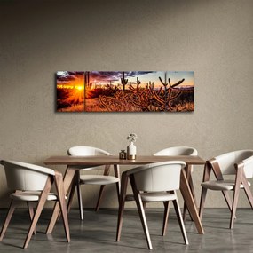 Obraz - Złota godzina pustyni (170x50 cm)