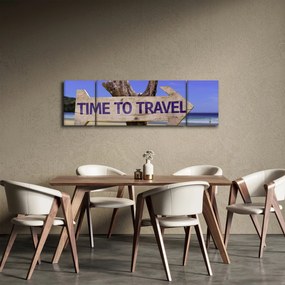 Obraz - Podróżowanie (170x50 cm)
