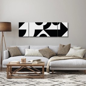 Obraz - Abstrakcja geometryczna N⁰1 (170x50 cm)