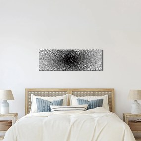 Obraz - Centrum (z zegarem) (90x30 cm)