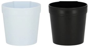 Plastikowe wiszące i ścienne doniczki zestaw 2 szt. ø 10 cm – Esschert Design