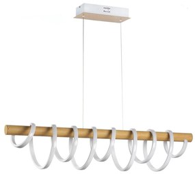 ONLI - LED Żyrandol na lince NILO LED/70W/230V 4000K brązowy/biały