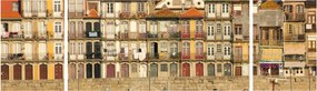 Obraz - Dzielnica Waterfront, Portugalia (170x50 cm)
