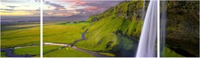 Obraz wodospadów (170x50 cm)