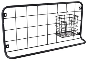 Czarny organizer ścienny PT LIVING Open Grid