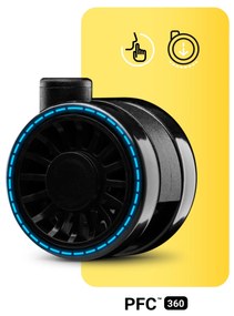 Fotel gamingowy Diablo X-One 2.0 Normal Size, Electric Yellow