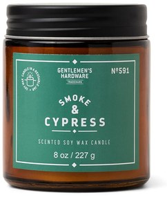 Zapachowa sojowa świeca czas palenia 48 h Smoke &amp; Cypress – Gentlemen's Hardware