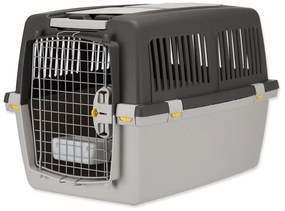 Szary transporter dla czworonoga 72x52 cm Trixie Gulliver 4 S-M – Plaček Pet Products