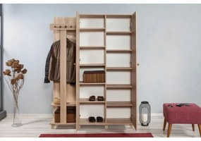 Wieszak z szafką Garmanto Tree Sonoma Oak Double