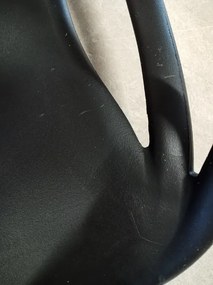 PROMOCJA Czarny plastikowy fotel KATO II jakość