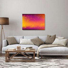 Obraz na szkle - kolorowy abstrakcyjny obraz (70x50 cm)