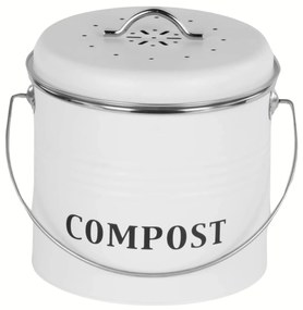 Domowy kompostownik metalowy, 3,5 l