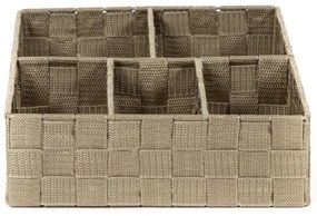 Compactor Organizer na bieliznę i dodatki TEX 32 x 25 x 8 cm, taupe