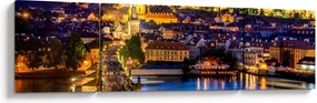 Obraz - Most Karola, Praga, Czechy (170x50 cm)