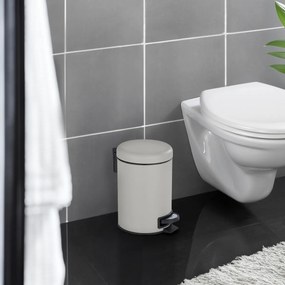 Wenko Kosz na śmieci z pedałem Leman 3 l, taupe, 3 l