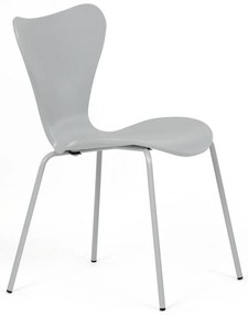 Zestaw krzeseł do jadalni CT-X7034 GREY, 4 szt.