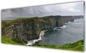 Szkło nad Blatem Skalista Zatoka o Poranku