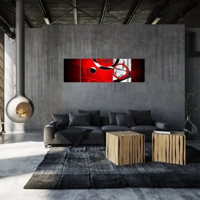 Obraz abstrakcji (170x50 cm)