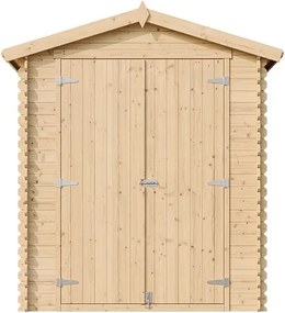 Drewniana szopa ogrodowa z podłogą - 180 x 180 x 218 - 2,82 m2 - M320C+M320G