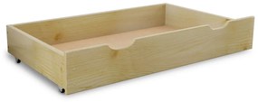 Pojemnik pod łóżko 98 cm, sosna