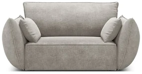 Jasnoszary fotel Vanda – Mazzini Sofas