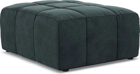 Pufa - z tkaniny welwetowej - morski - ALOHA