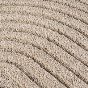 Dywan nowoczesny Art 3D Geometria beżowy 80 cm x 150 cm