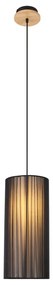 Lampa wisząca z tekstylnym kloszem ø 18 cm Kioto – Candellux Lighting