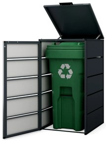 Zabudowa śmietnikowa 120L jednokomorowa, antracyt
