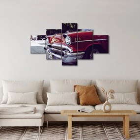 Obraz starego samochodu (125x70 cm)