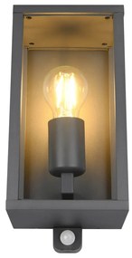 Lampa zewnętrzna z czujnikiem ruchu (wysokość 29 cm) Garonne – Trio
