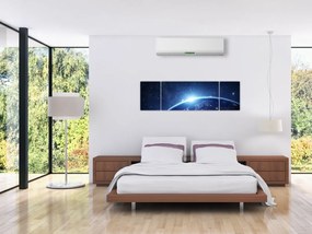 Obraz planety Ziemia (170x50 cm)