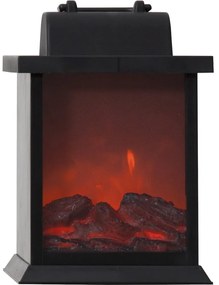 Dekoracja świetlna LED imitująca ogień Star Trading Fireplace, szer. 15 cm