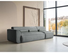 Zielony szezlong modułowy (lewostronny) Flex Felix – Miuform