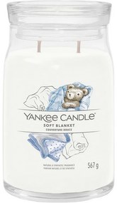 Yankee Candle Duża świeca zapachowa Signature SoftBlanket, 567 g, L