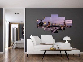 Obraz - Most Aleksandra III. w Paryżu (125x70 cm)