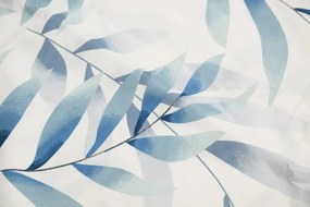 PrzytulneMieszkanie.pl PrzytulneMieszkanie.pl Pościel z mikrofibry KOVENDI niebiesko-biała Rozmiar pościeli: 2 szt 70 x 90 cm | 200 x 220 cm