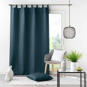 Ciemnoniebieska zasłona 140x260 cm Essentiel – douceur d'intérieur