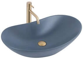 Umywalka nablatowa Rea Royal Blueberry Matt