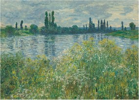Obraz - Claude Monet, Banks of the Seine, reprodukcje (70x50 cm)