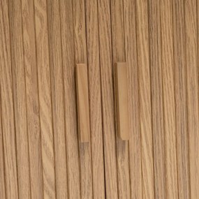 Regał w dekorze dębu w naturalnym kolorze 80x172x40 cm Elia – Casa Selección