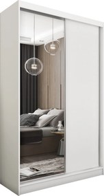 Szafa PATRIZIA - Biały / Bez szuflad / 120 cm