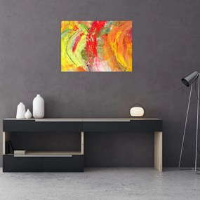 Obraz abstrakcji - malarstwo (70x50 cm)