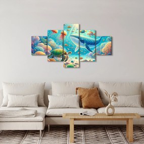 Obraz - Świat pod wodą (125x70 cm)