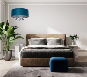 Lampa wisząca BUBBLE LIGHT 60cm granatowa BPS KONCEPT