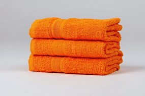 Ręcznik kąpielowy SOFT 70x125 cm pomarańczowy, 100% bawełna