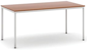 Stół jadalniany, 160x80 cm, szara podstawa, czereśnia