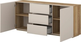 Komoda ELAN 150 cm do Salonu Sypialni Odcienie beżu