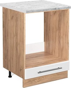 Szafka kuchenna biały wysoki połysk 60x60x82 fame-line